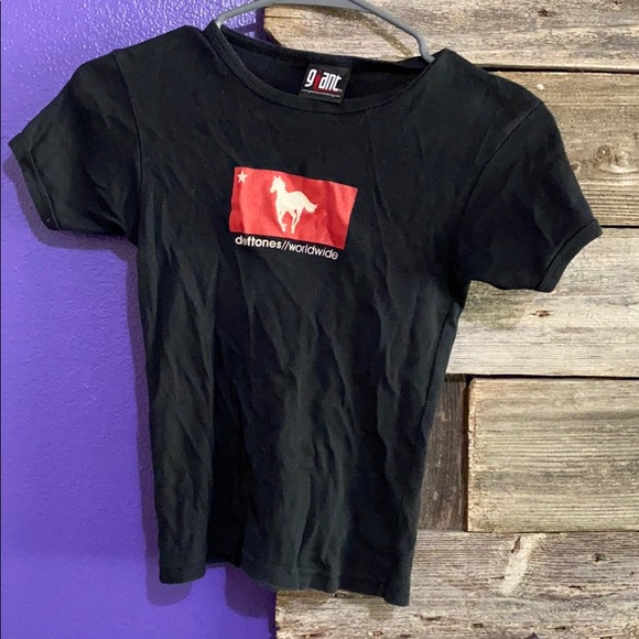 Giant Tops - 🦄Vintage🦄 Deftones Concert Tee Official Merch
